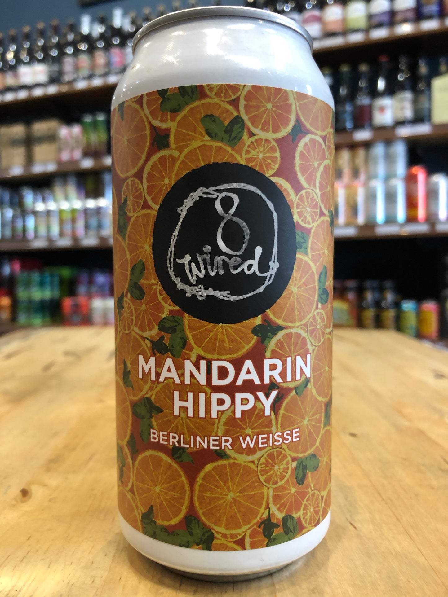 8 Wired Mandarin Hippy Berliner 440ml Can