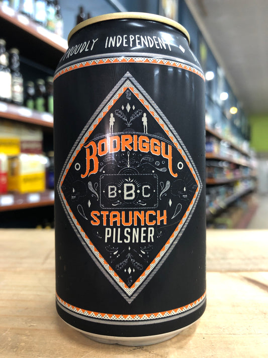 Bodriggy Staunch Pilsner 355ml Can