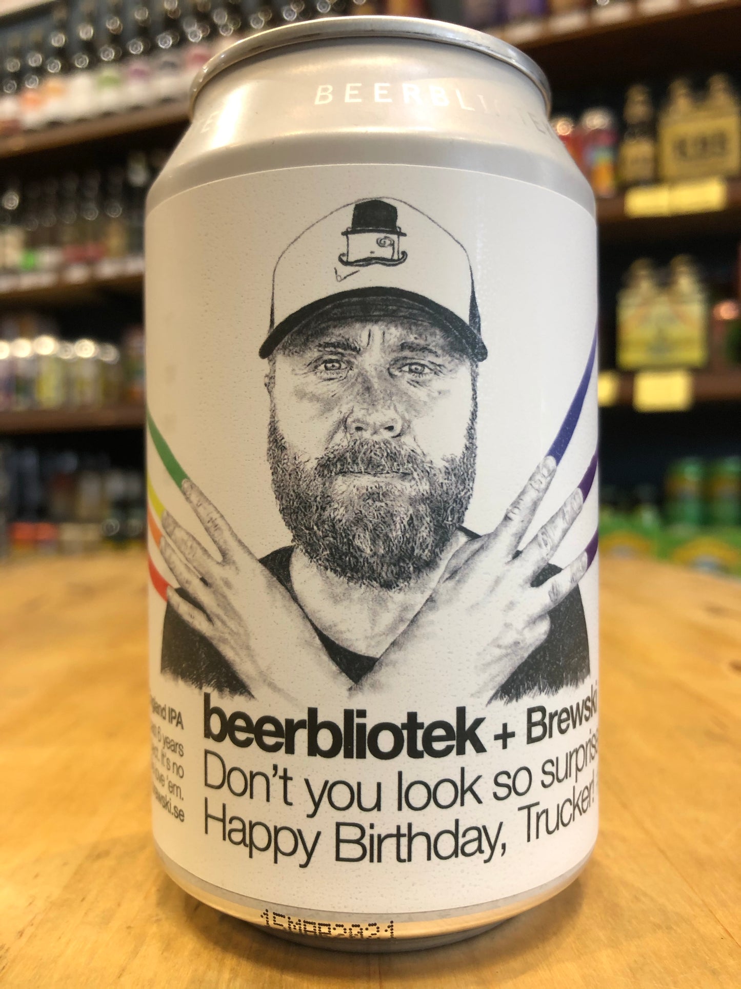 Beerbliotek Don't You Look So Surprised, Happy Birthday, Trucker 330ml Can