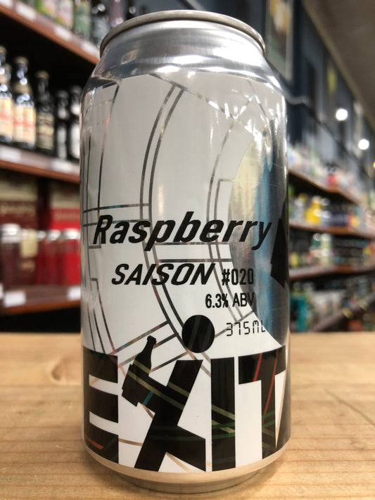 Exit Raspberry Saison 375ml Can