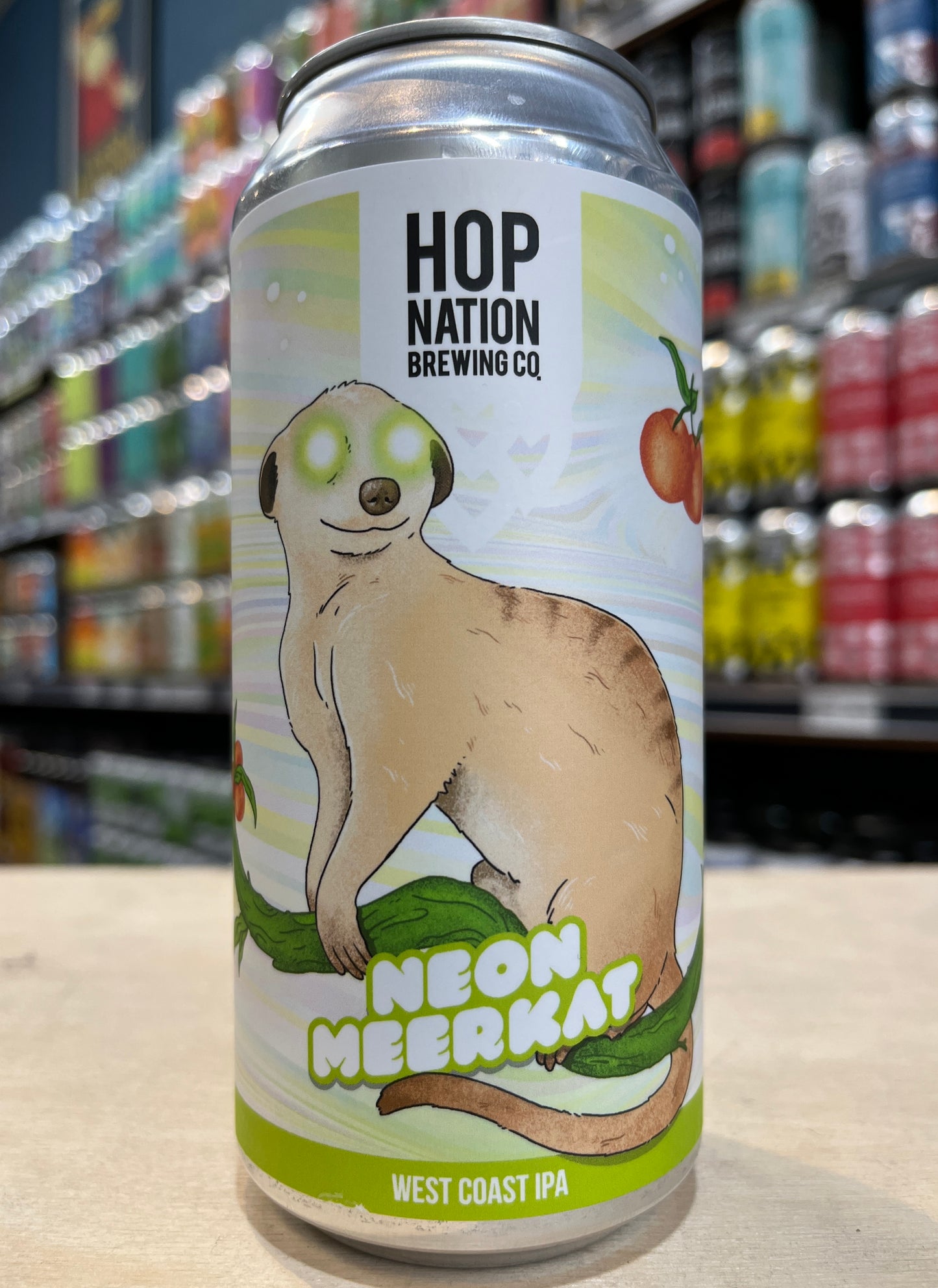 Hop Nation Neon Meerkat West Coast IPA 440ml Can