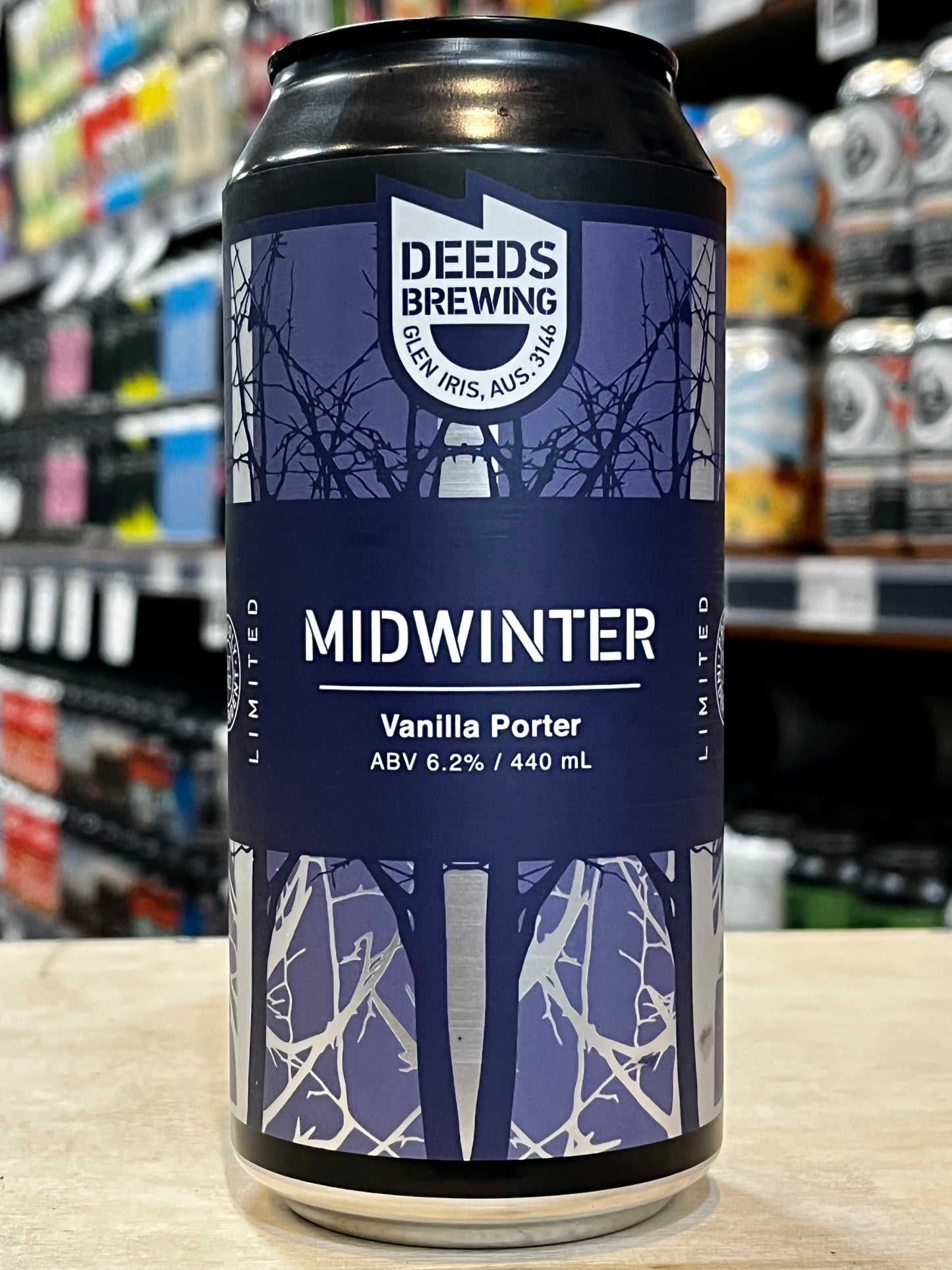 Dark Deeds Midwinter Vanilla Porter 440ml Can