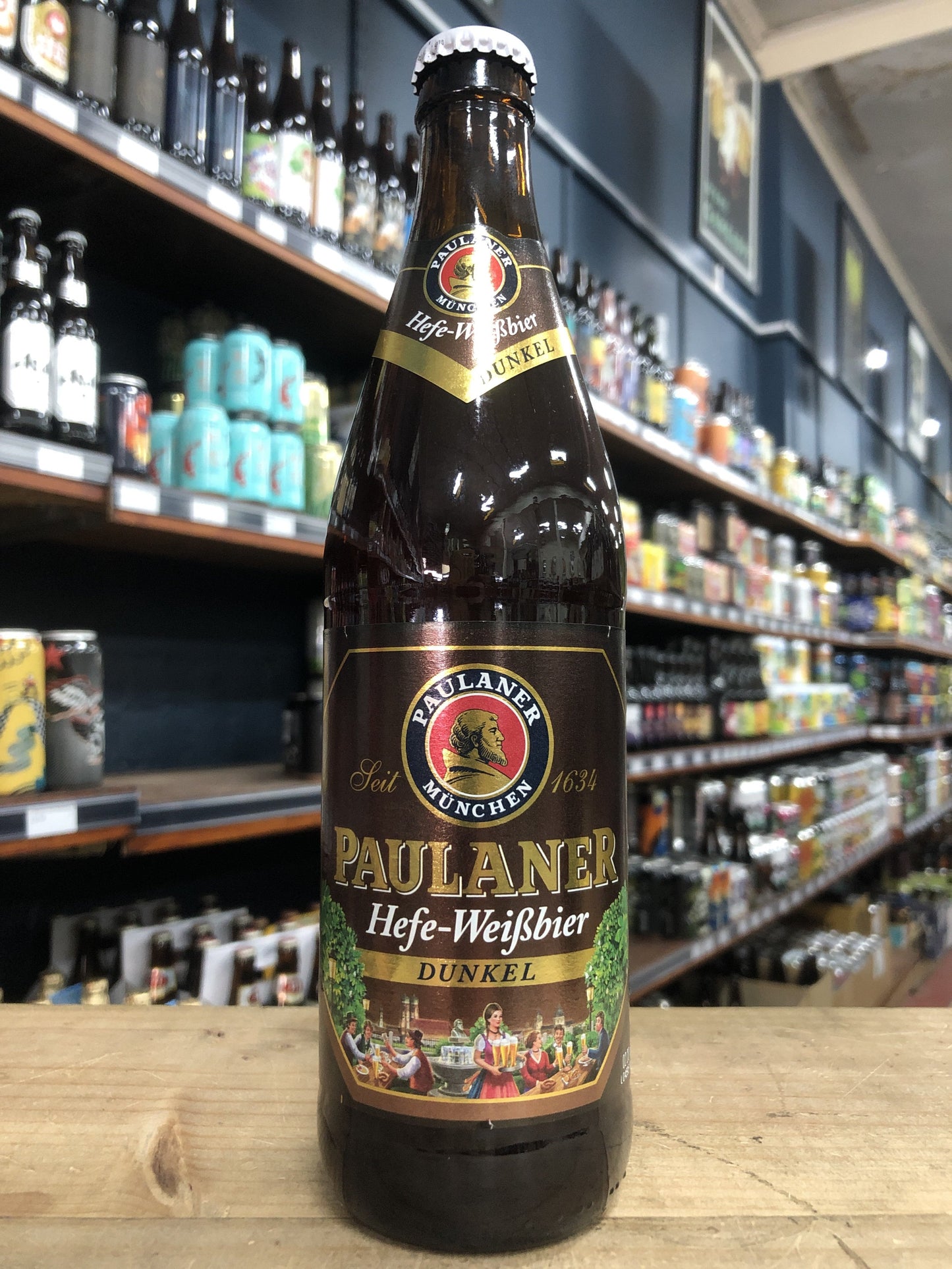 Paulaner Hefe-Weissbier Dunkel 500ml