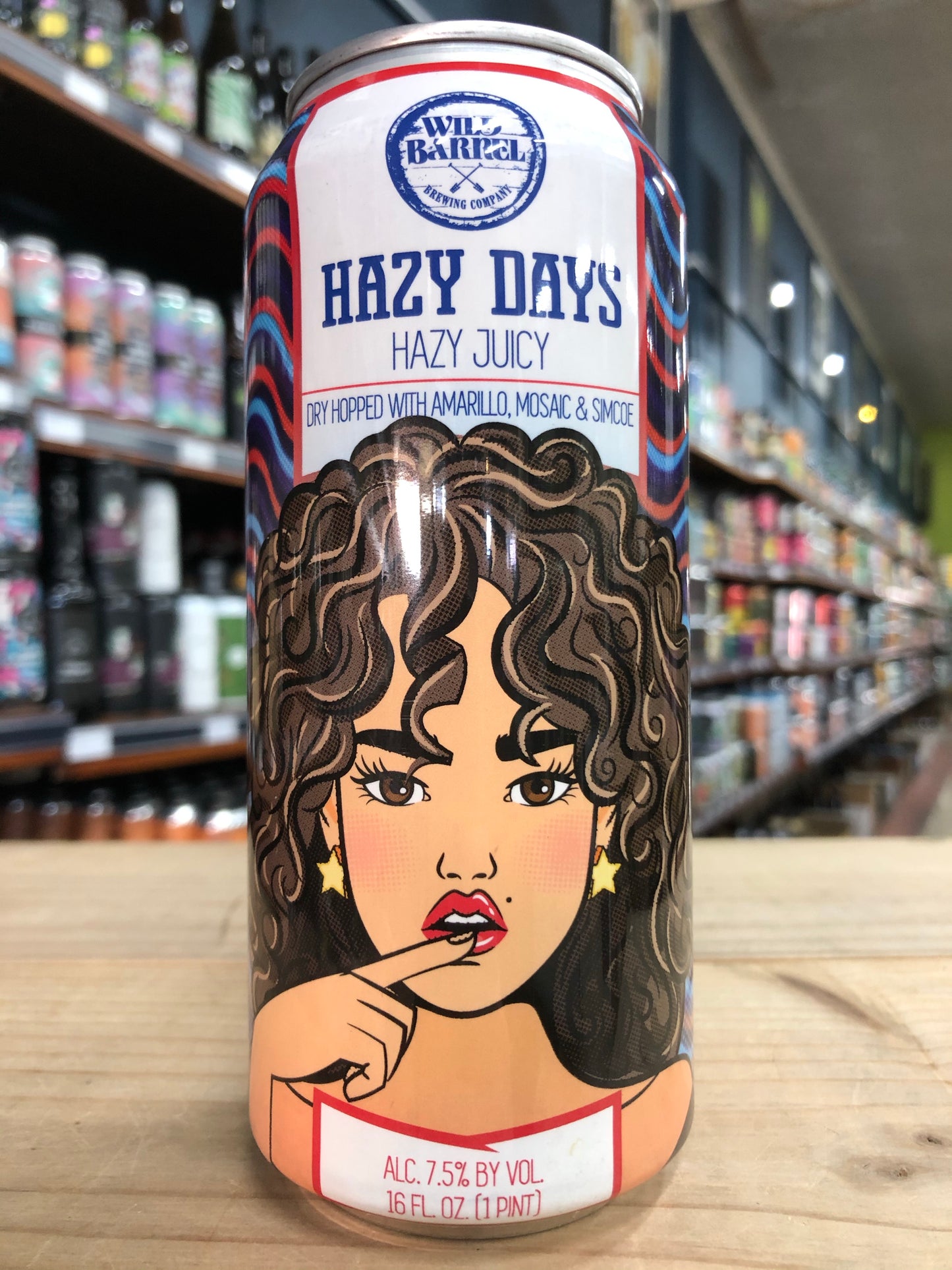 Wild Barrel Hazy Days IPA 473ml Can