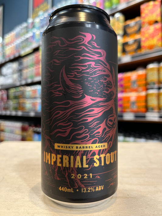 Hawkers Whisky BA Imperial Stout 2021 440ml Can