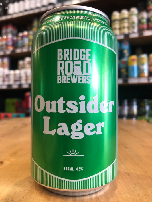 Bridge Road Outsider Lager 355ml Can