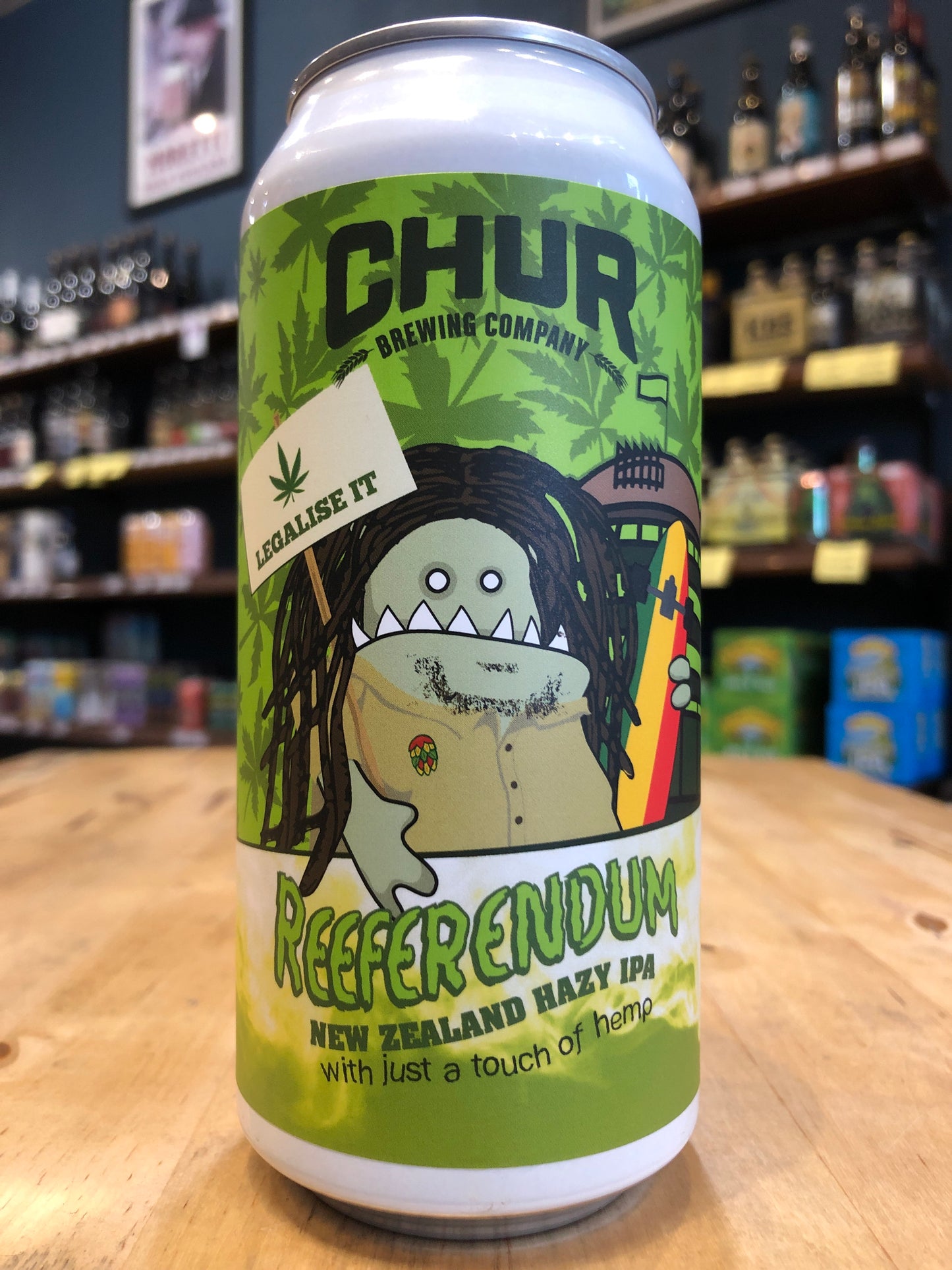 Chur Reeferendum Hop Hash & Hemp IPA 440ml Can