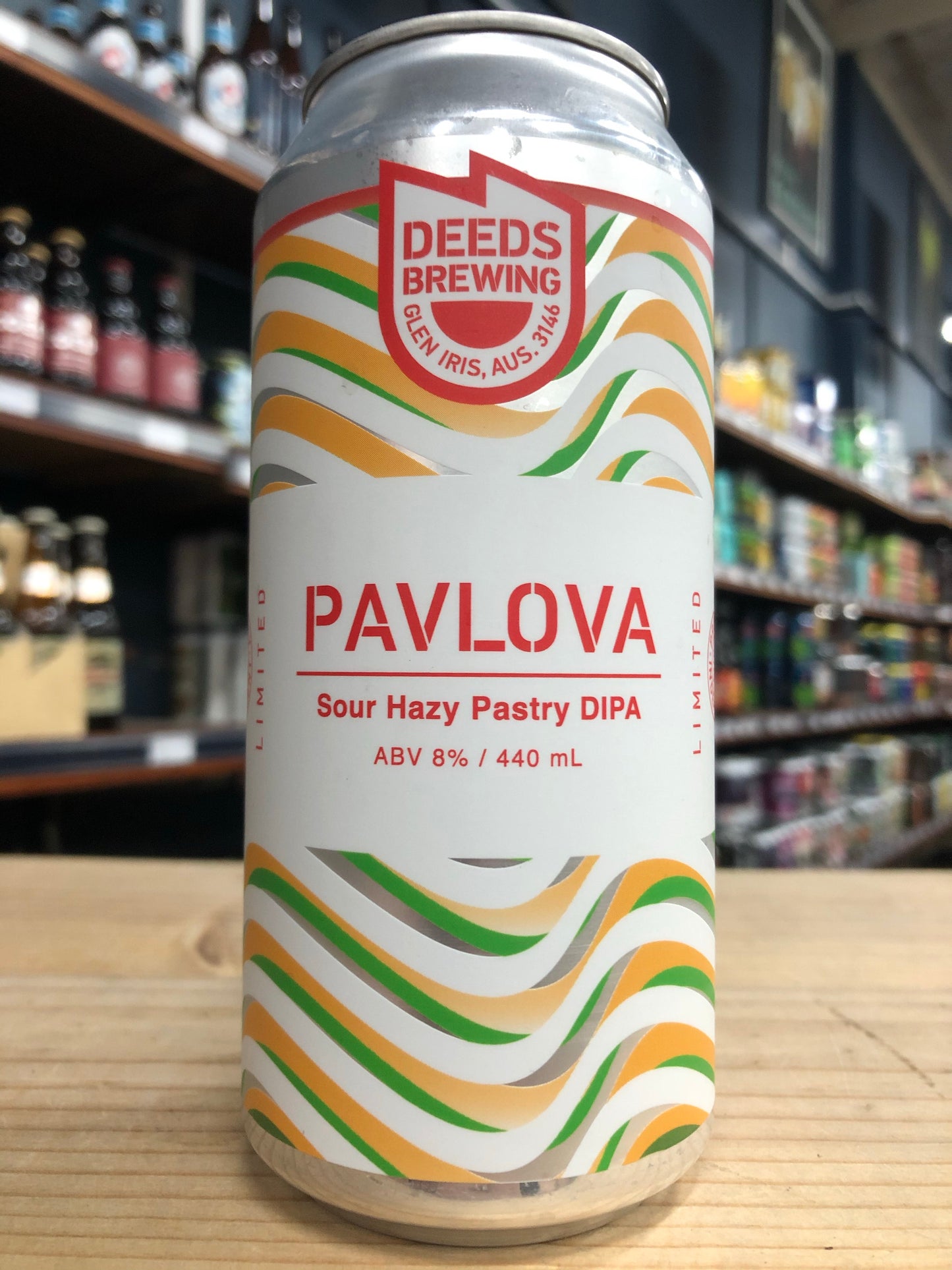 Deeds Pavlova Sour Hazy Pastry DIPA 440ml Can