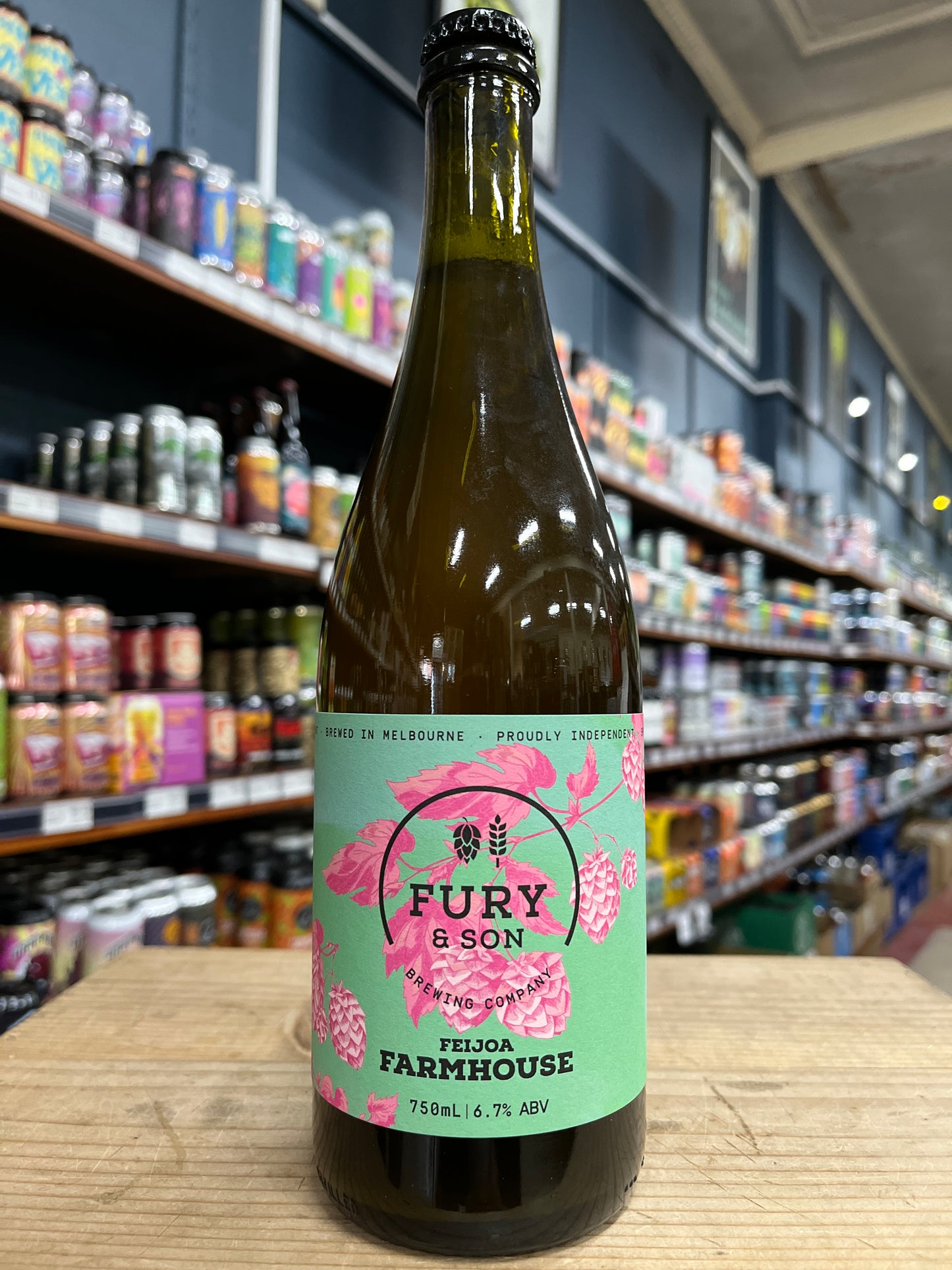 Fury & Son Feijoa Farmhouse Ale 750ml