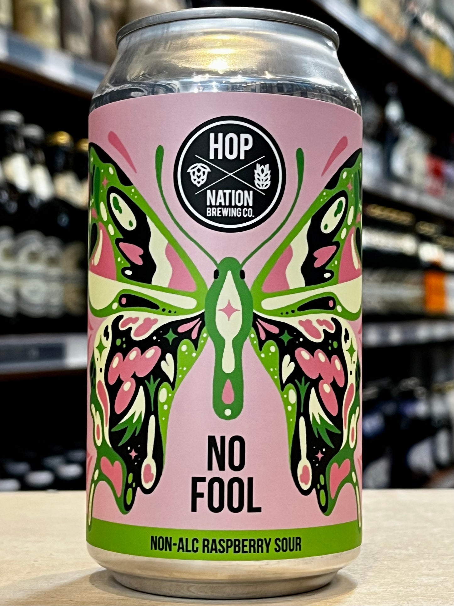 Hop Nation No Fool Non Alc. Raspberry Sour 375ml Can