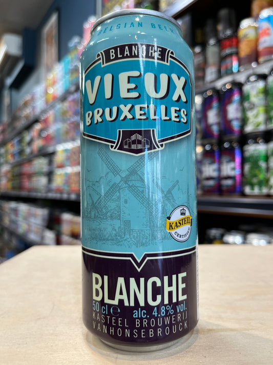 Kasteel Vieux Bruxelles Blanche Witbier Wheat Beer 500ml Can