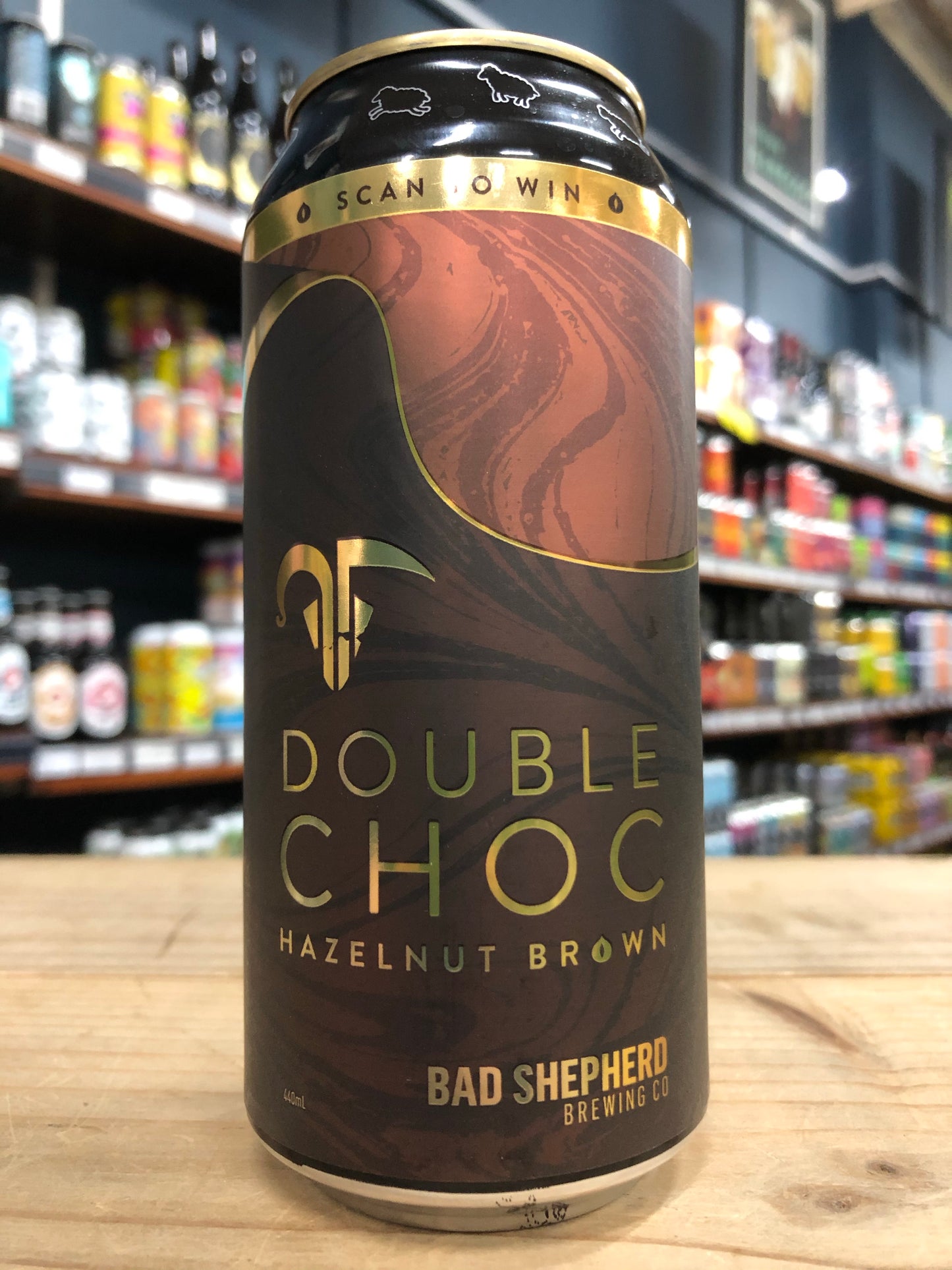 Bad Shepherd Double Choc Hazelnut Brown 440ml Can