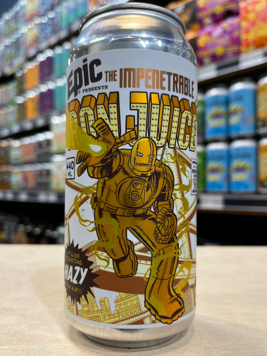 Epic The Impenetrable Iron Juice Hazy IPA 440ml Can