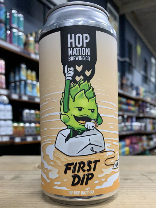 Hop Nation First Dip Hazy IPA 440ml Can