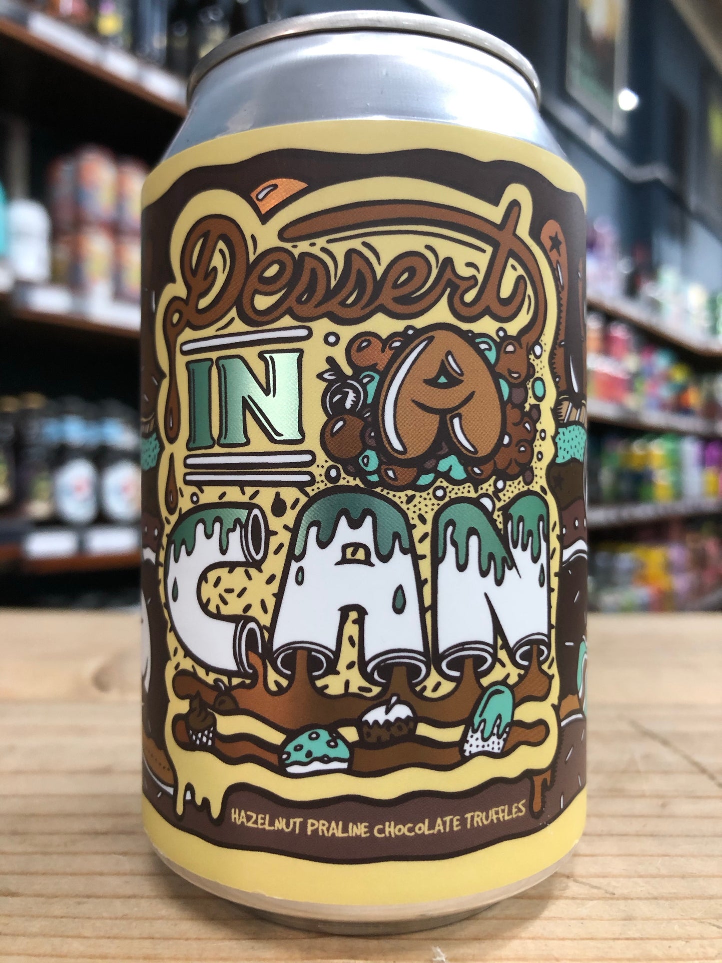 Amundsen Dessert In A Can - Hazelnut Praline Choc Truffles 330ml Can