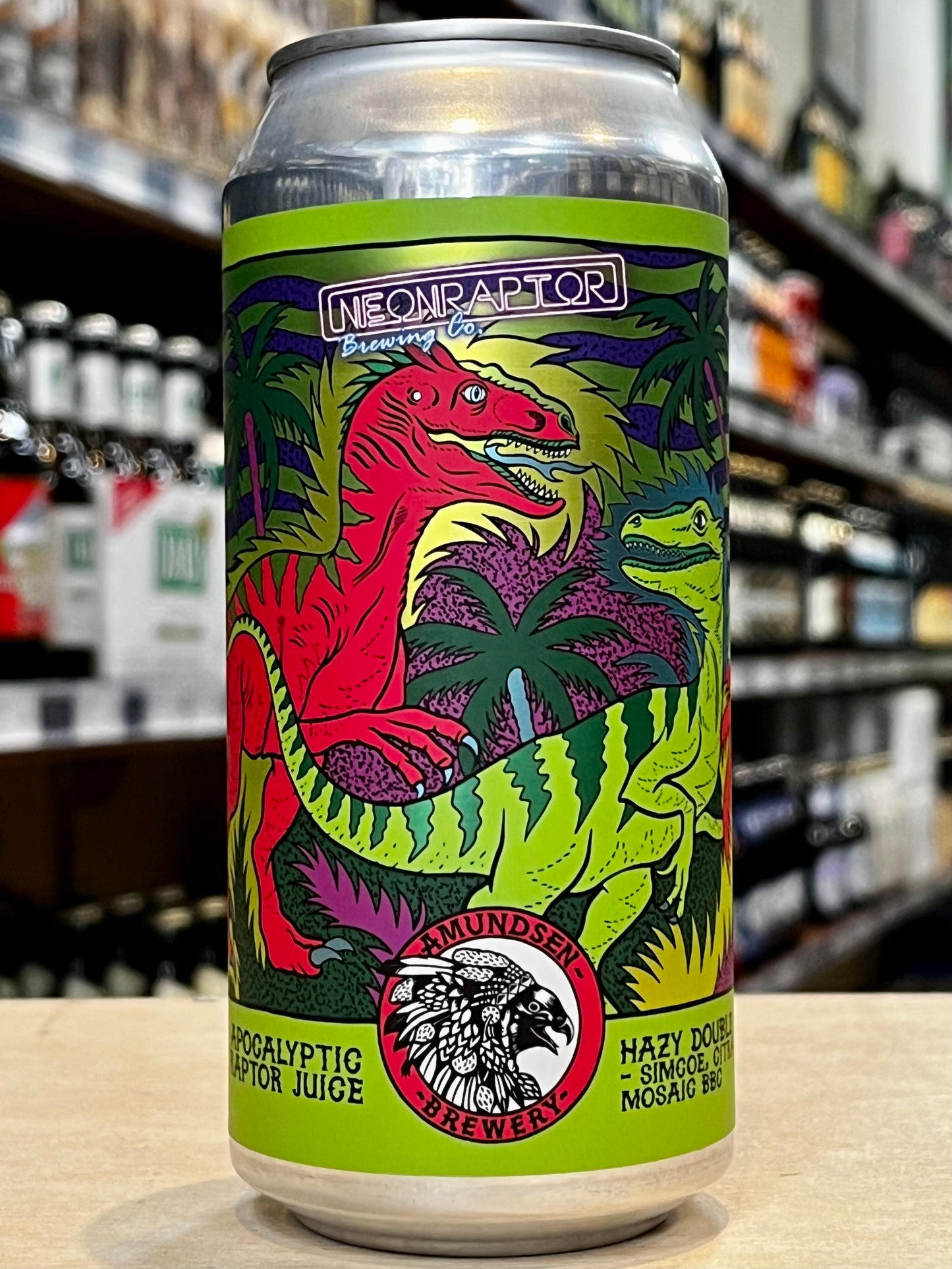 Amundsen Apocolyptic Raptor Juice Hazy Double IPA 440ml Can