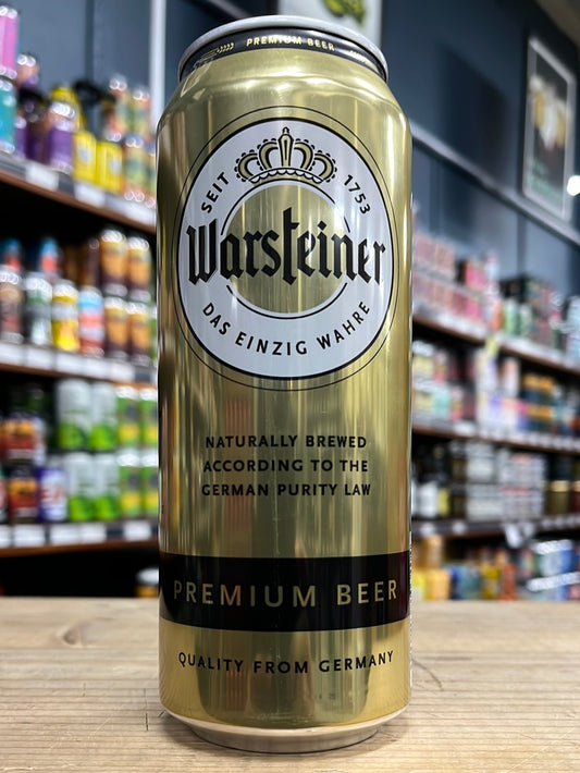 Warsteiner Premium Pilsner 500ml Can