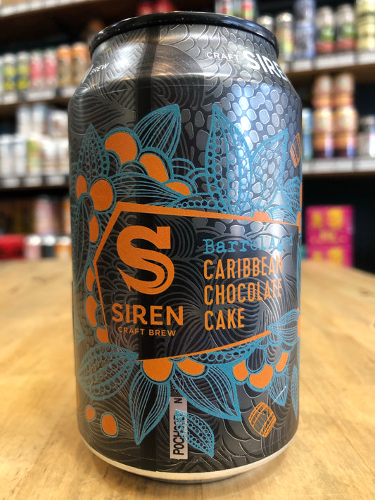 Siren & Cigar City Barrel Aged Caribbean Chocolate Cake 330ml Can