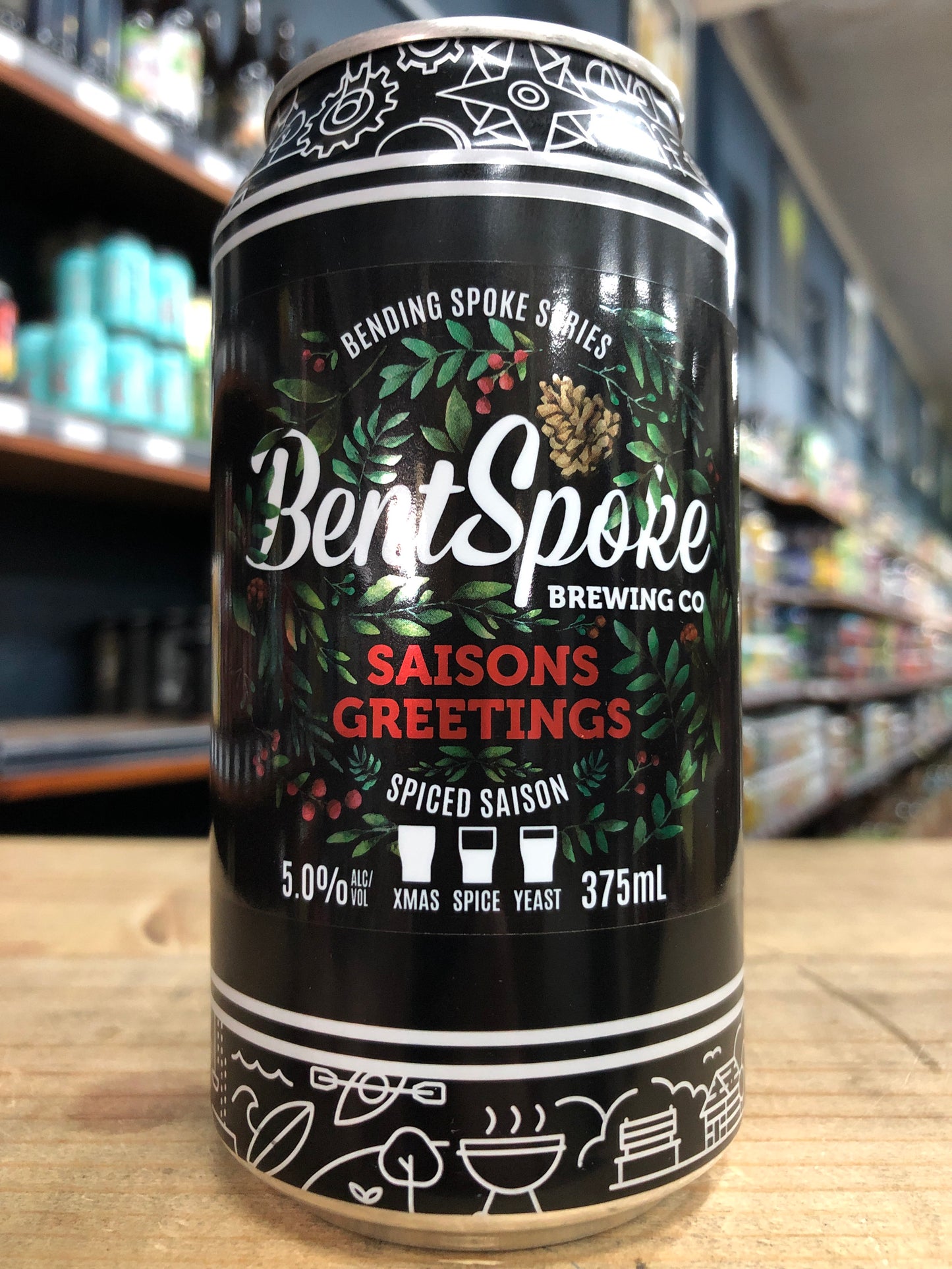 Bentspoke Saisons Greetings Spiced Saison 375ml Can