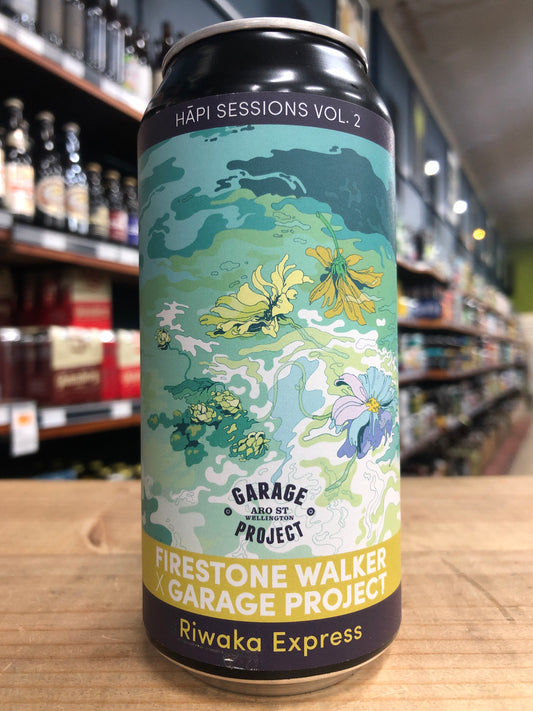 Garage Project Riwaka Express - Hāpi Sessions Vol 2: Firestone Walker 440ml Can