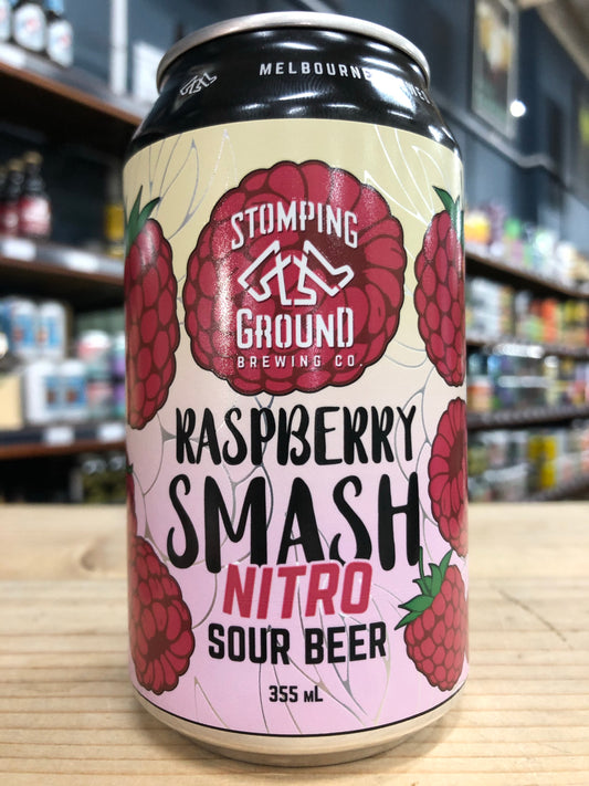 Stomping Ground Raspberry Smash Nitro Sour 355ml Can