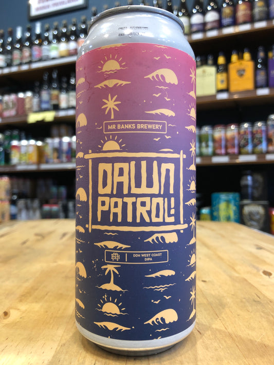 Mr Banks Dawn Patrol DDH West Coast DIPA 500ml Can