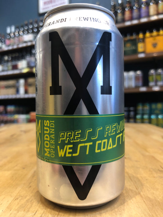 Modus Operandi Press Rewind West Coast IPA 375ml Can