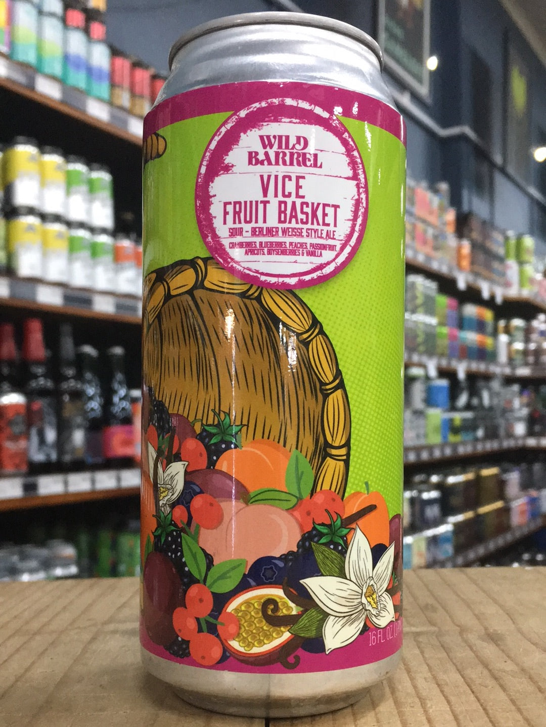 Wild Barrel Vice Fruit Basket Sour 473ml Can