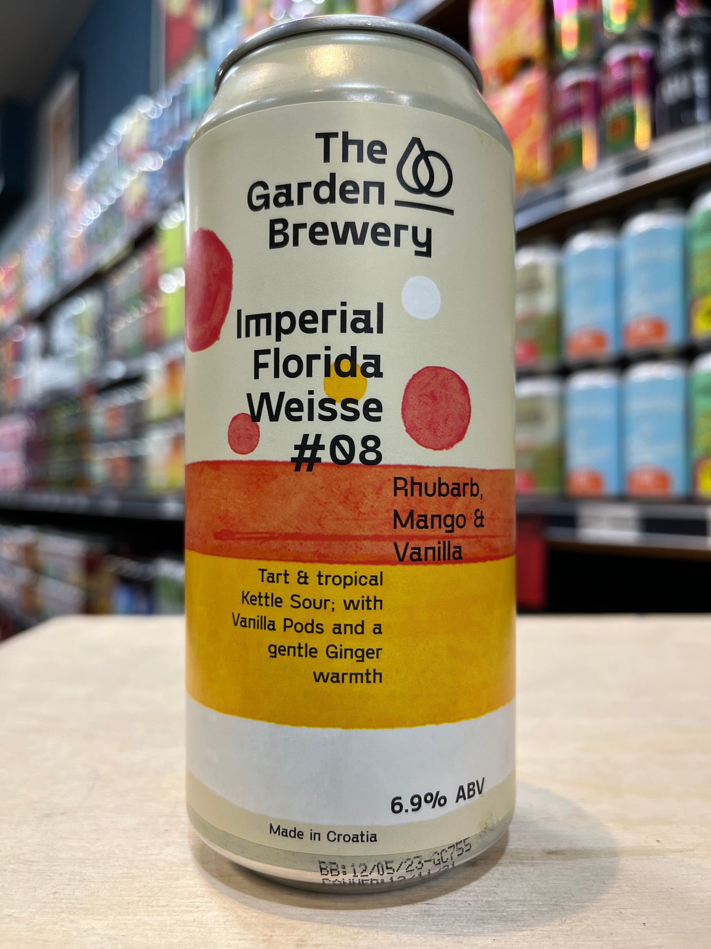 The Garden Imperial Florida Weisse #8 Rhubarb, Mango & Vanilla 440ml Can