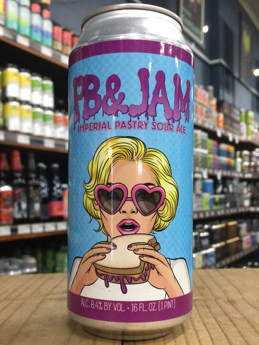 Wild Barrel PB & Jam Smoothie Sour 473ml Can