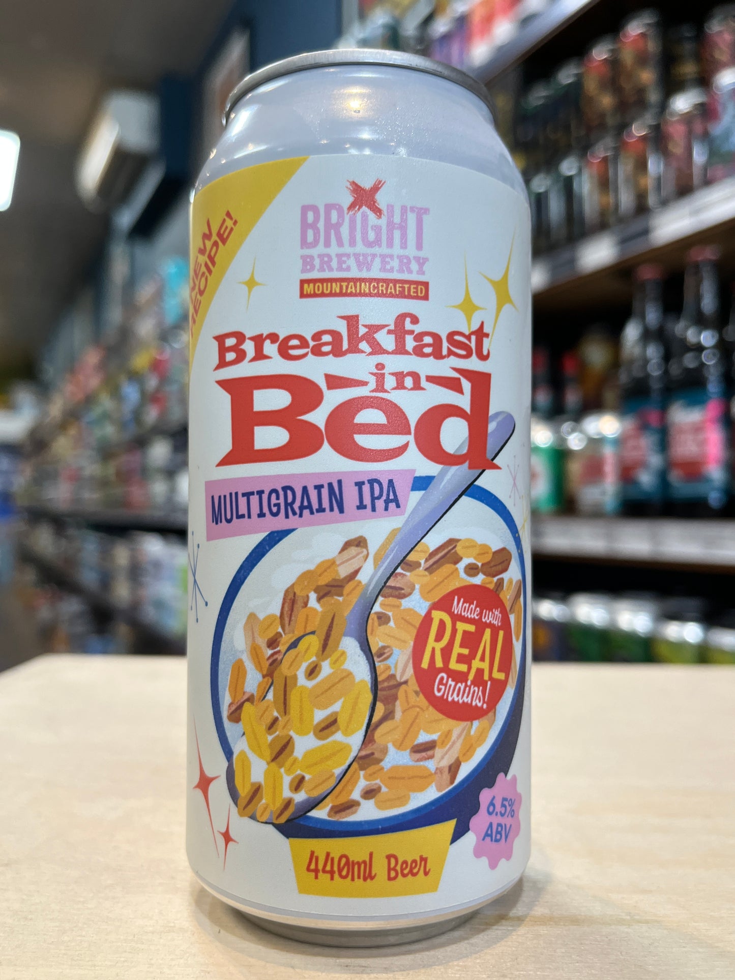 Bright Breakfast In Bed Multigrain IPA 440ml Can