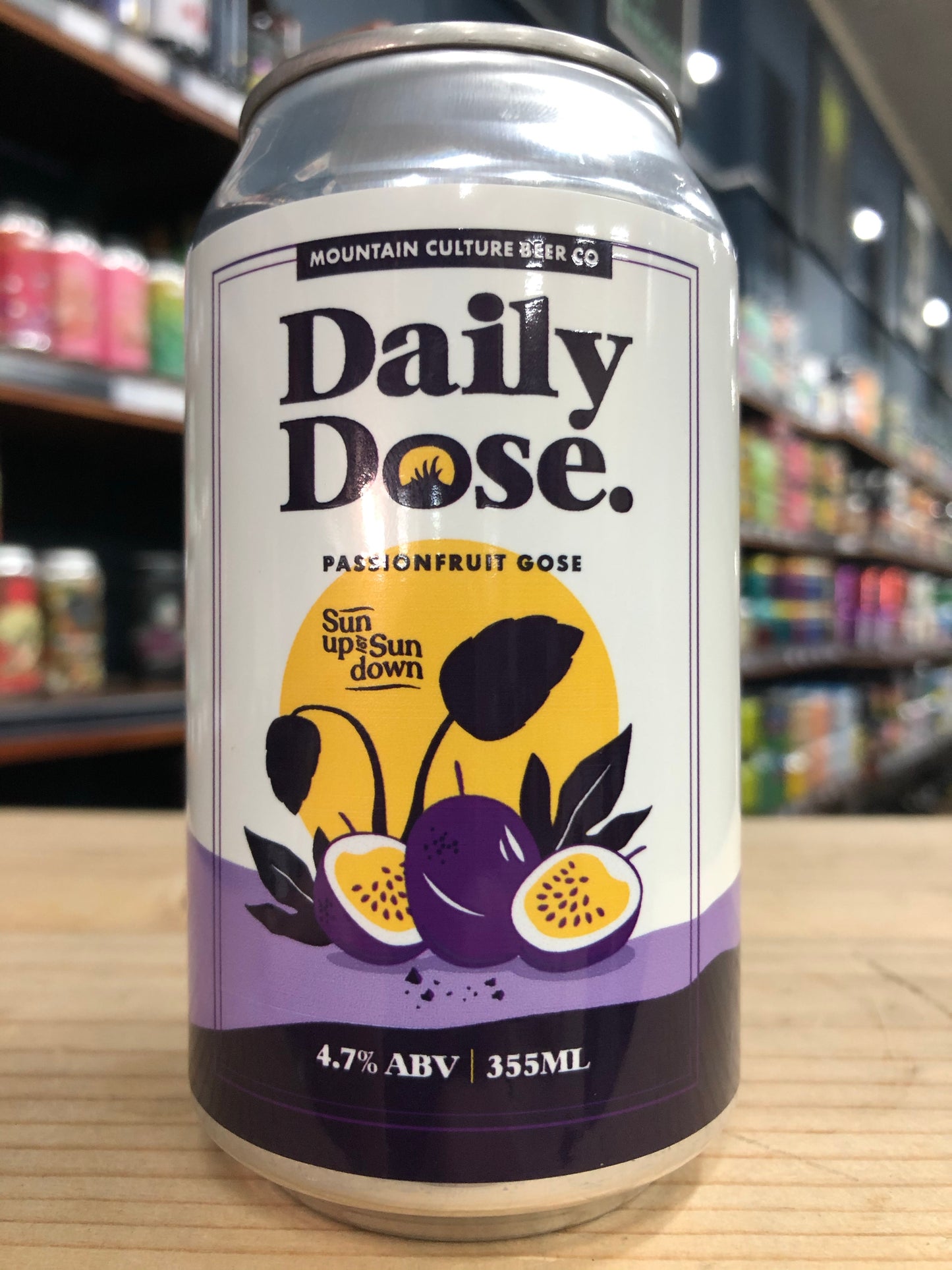 Mountain Culture Daily Dose Passionfruit Gose 355ml Can