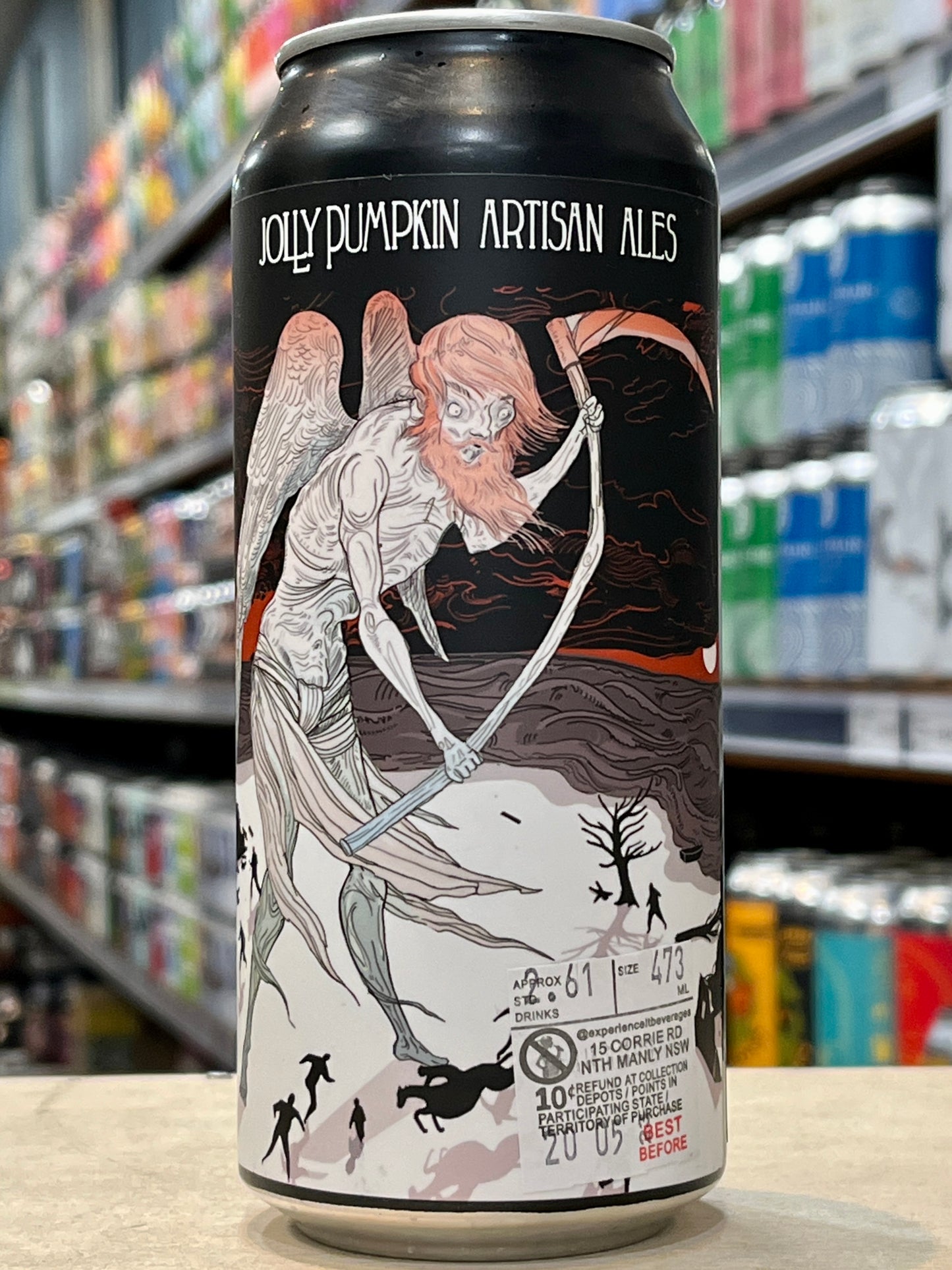 Jolly Pumpkin Biere De Mars Flanders Style Sour 473ml Can