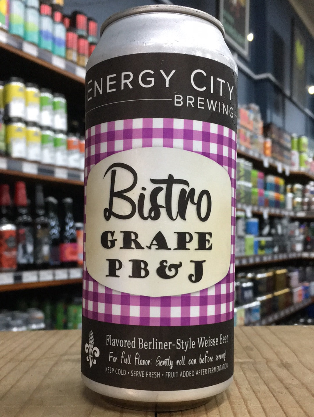 Energy City Bistro Grape PB&J Sour 473ml Can