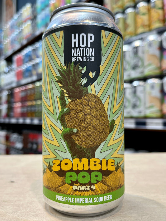 Hop Nation Zombie Pop Part 4 Pineapple Imperial Sour 440ml Can