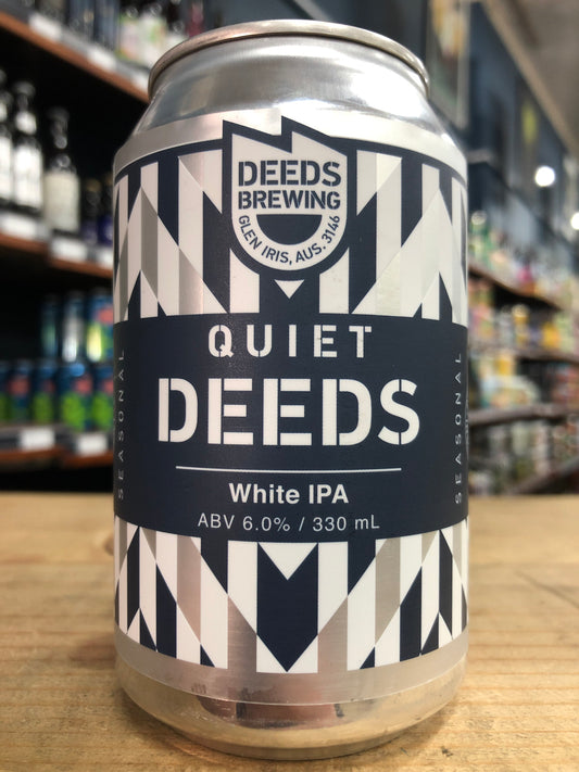 Quiet Deeds White IPA 330ml Can