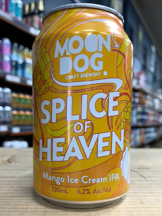 Moon Dog Splice Of Heaven Mango Ice Cream IPA 330ml Can