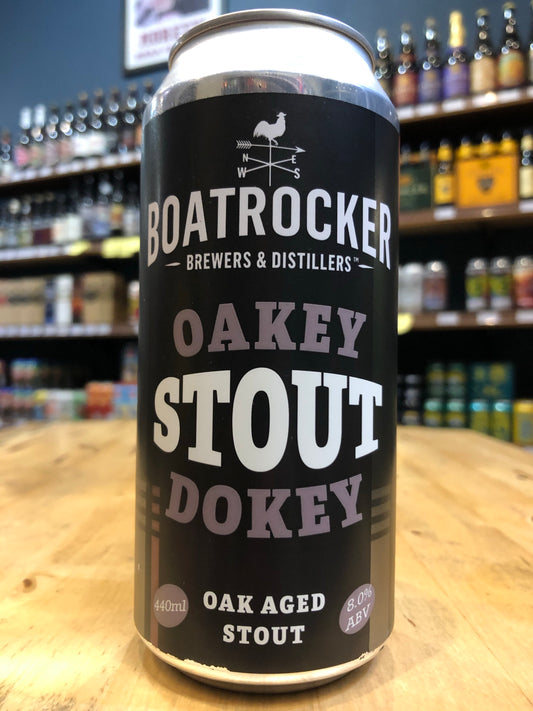 Boatrocker Oakey Dokey Stout 440ml Can