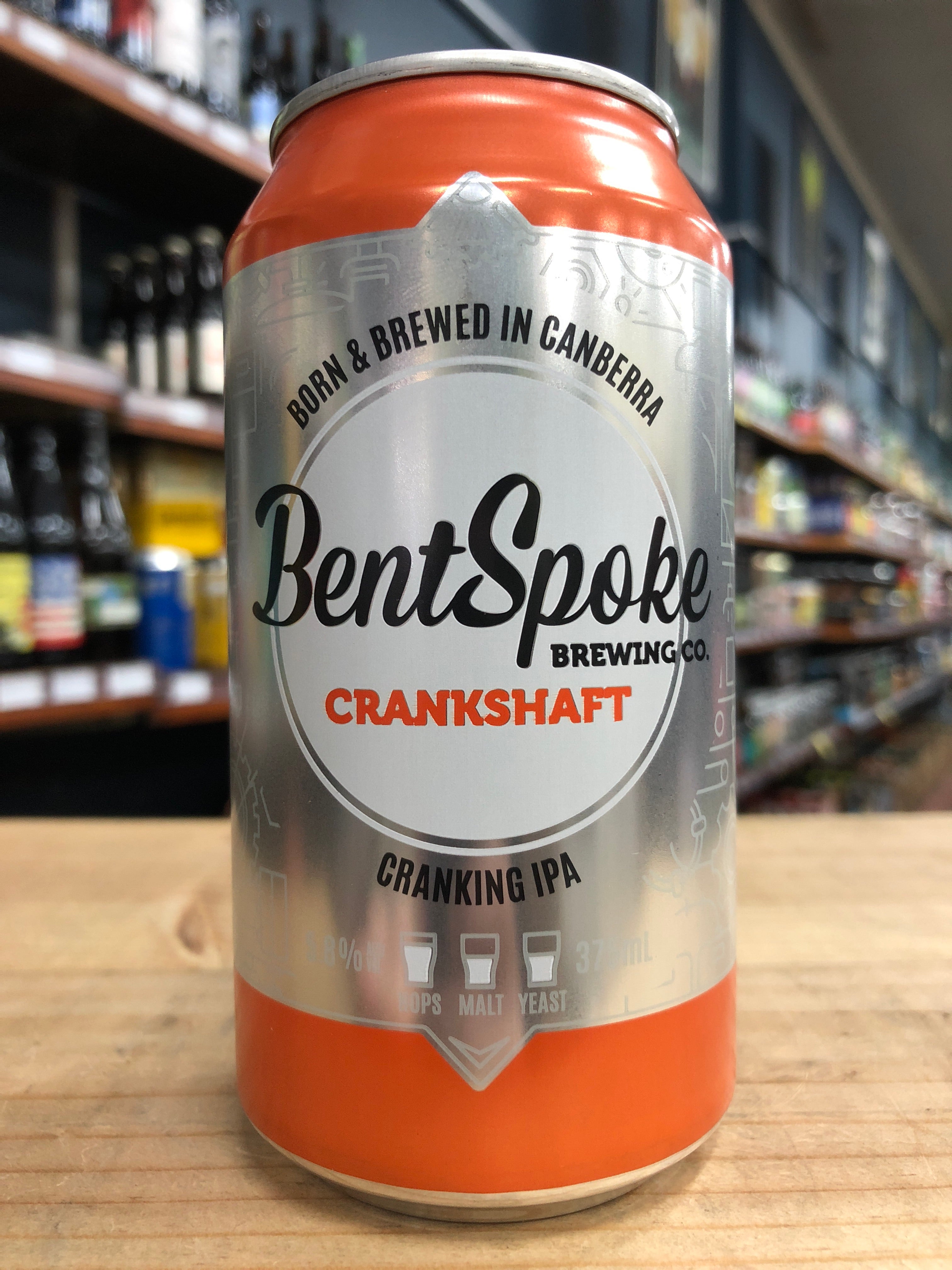 BentSpoke Crankshaft IPA 375ml Can - Purvis Beer