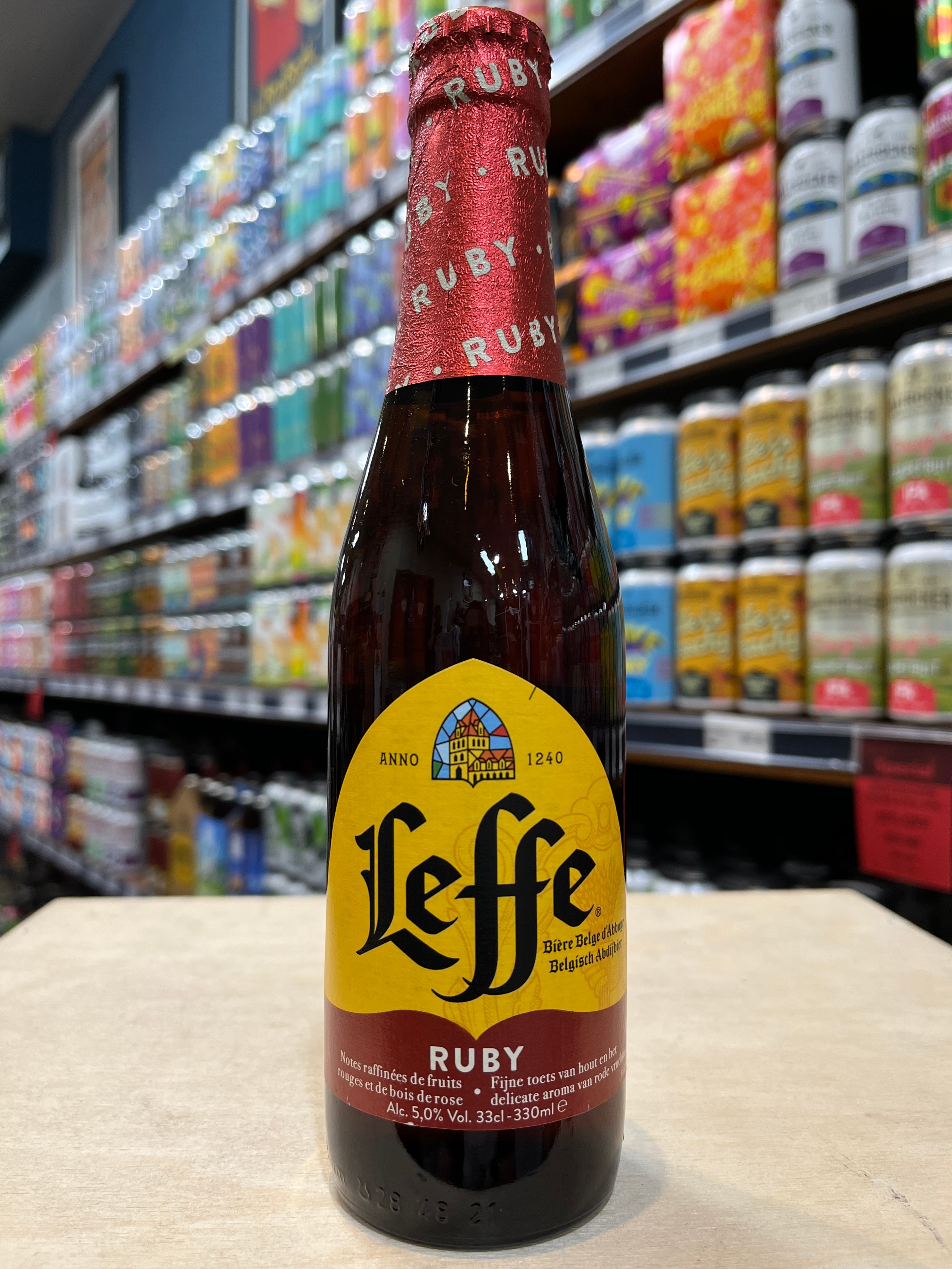 Leffe Ruby Fruit Beer 330ml - Purvis Beer