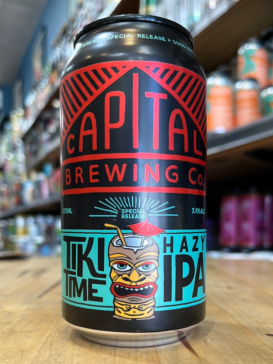 Capital Tiki Time Hazy IPA 375ml Can