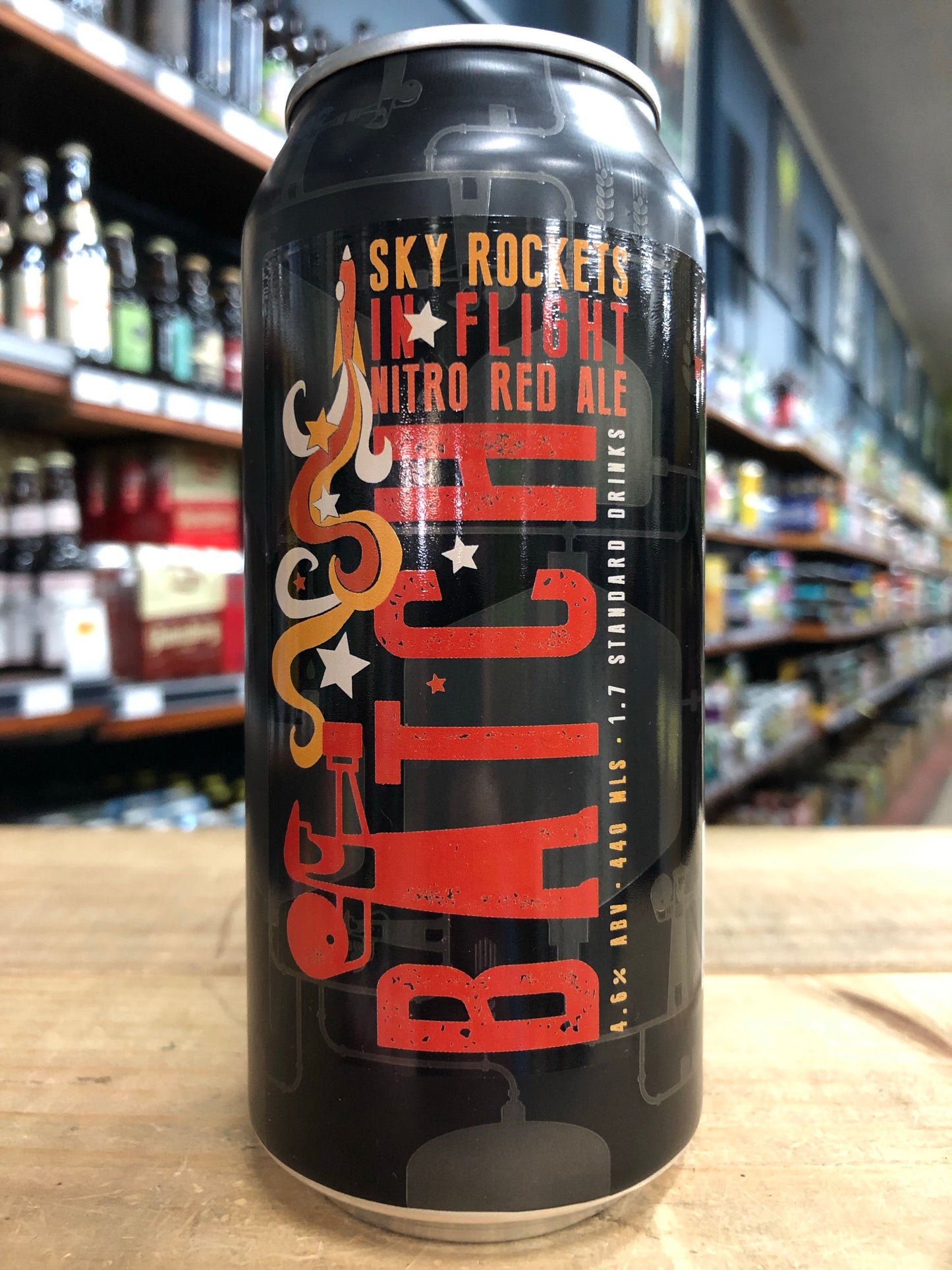 Batch Sky Rockets In Flight Nitro Red Ale 440ml Can