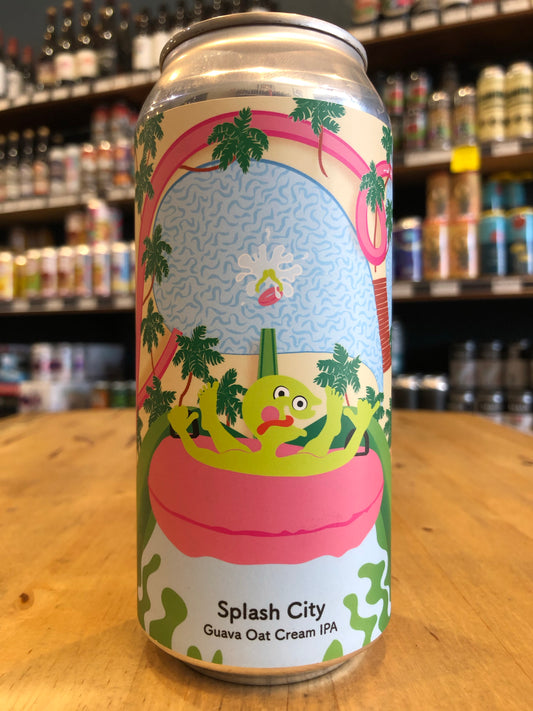 Tallboy & Moose Splash City Guava Oat Cream IPA 440ml Can