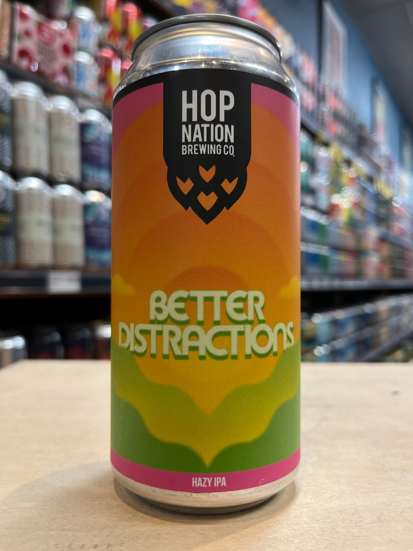 Hop Nation Better Distractions Hazy IPA 440ml Can