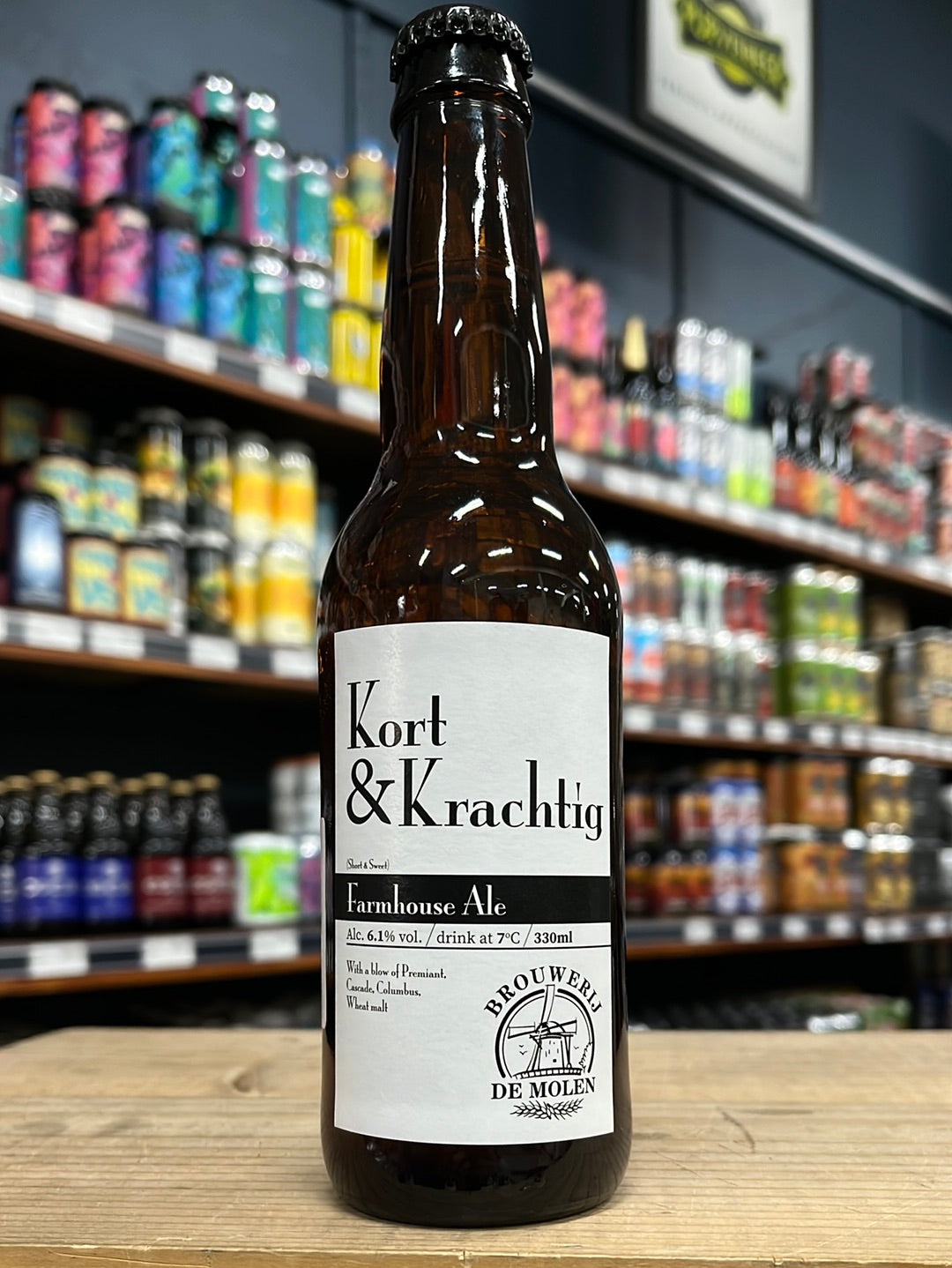 De Molen Kort & Krachtig Farmhouse Ale 330ml