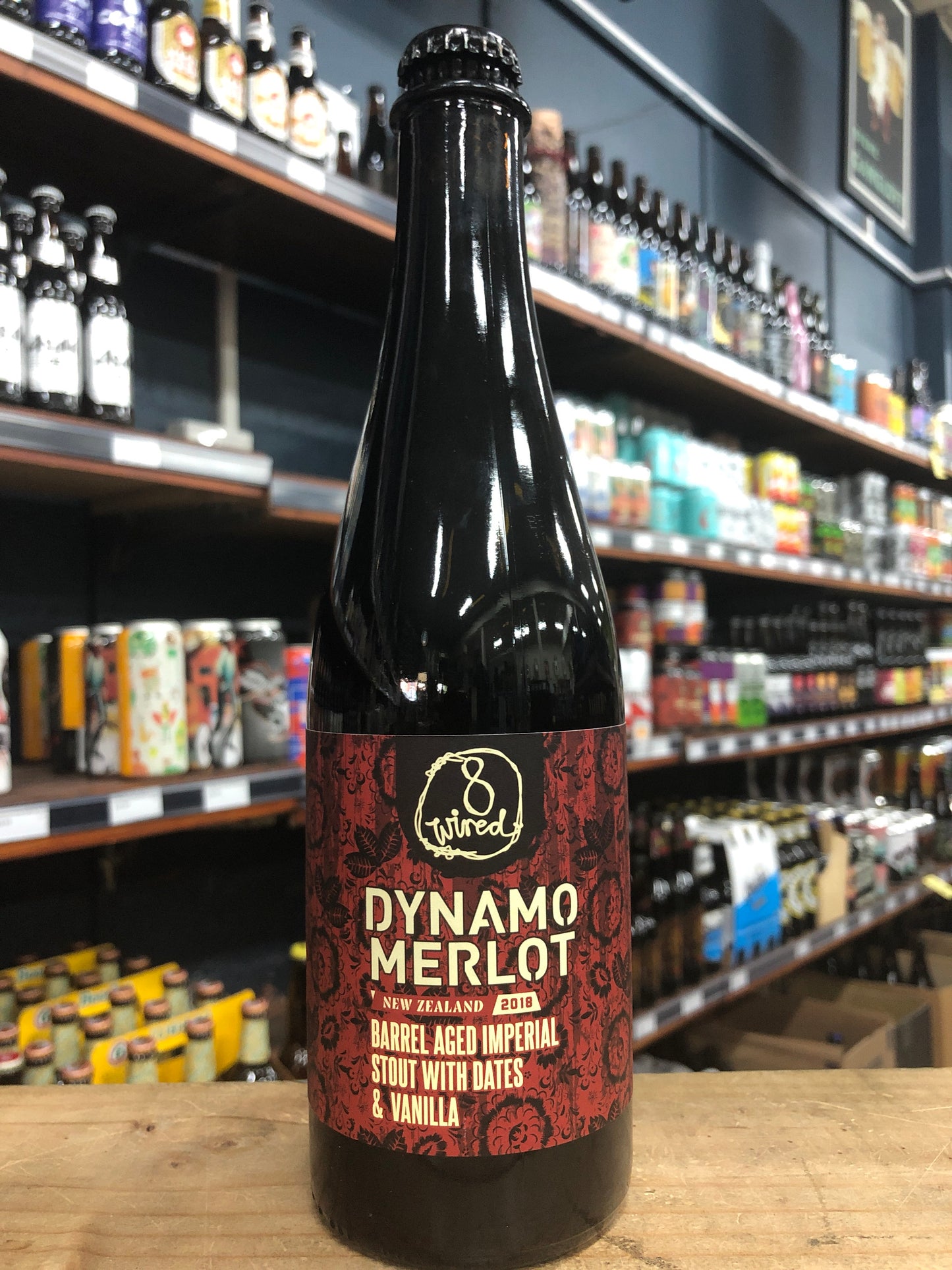 8 Wired Dynamo Merlot 2018 500ml