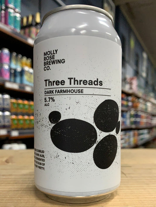 Molly Rose Three Threads Dark Farmhouse 375ml Can