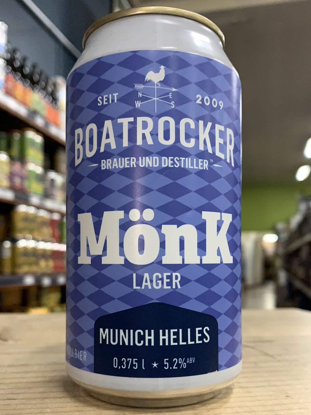 Boatrocker Monk Lager 375ml Can