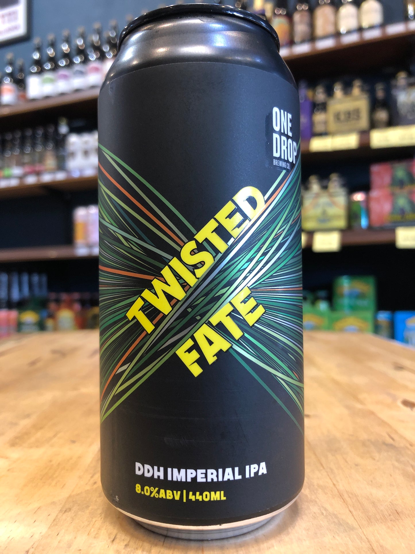 One Drop Twisted Fate DDH Imperial IPA 440ml Can