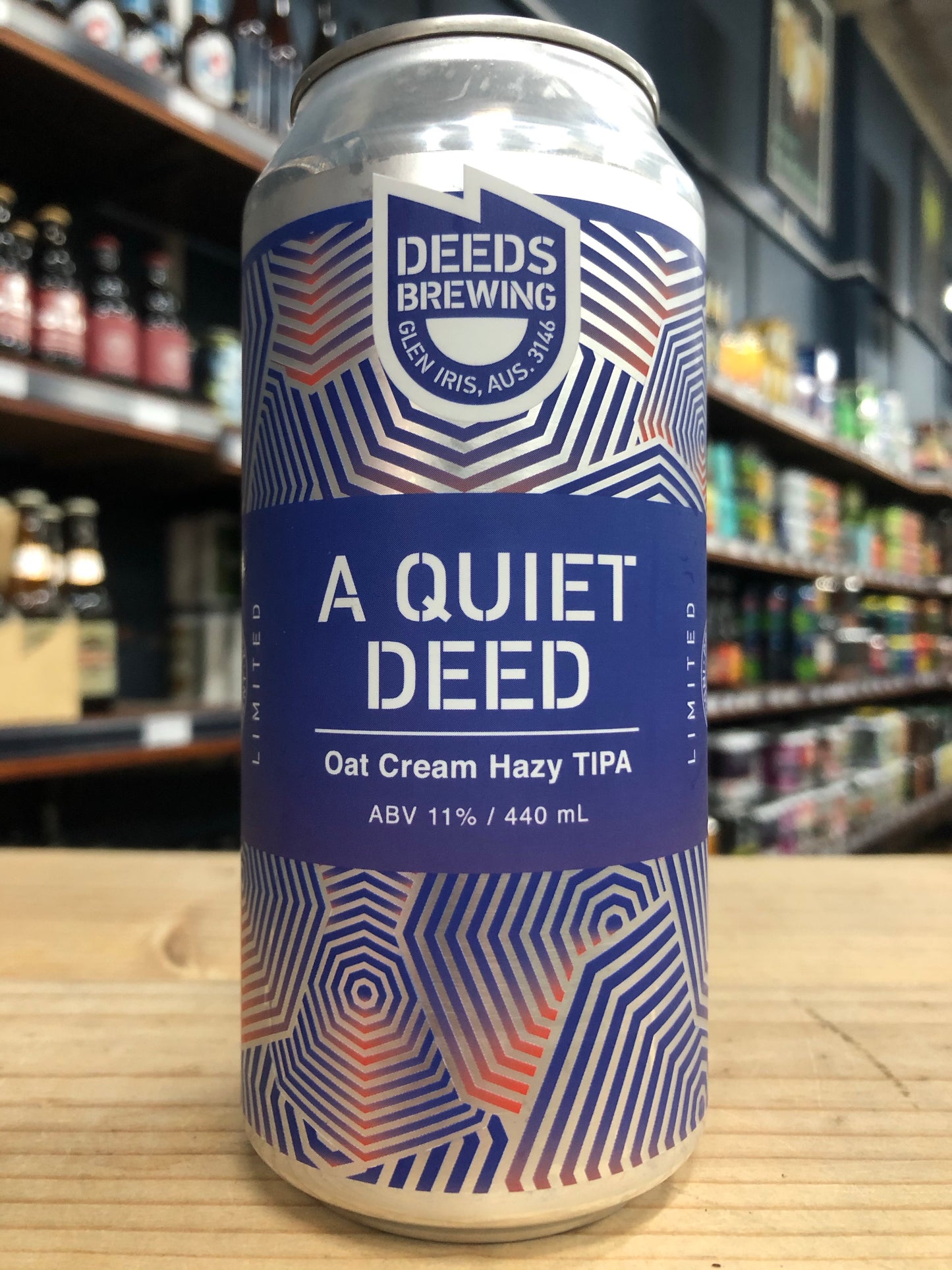 Deeds A Quiet Deed Oat Cream Hazy TIPA 440ml Can